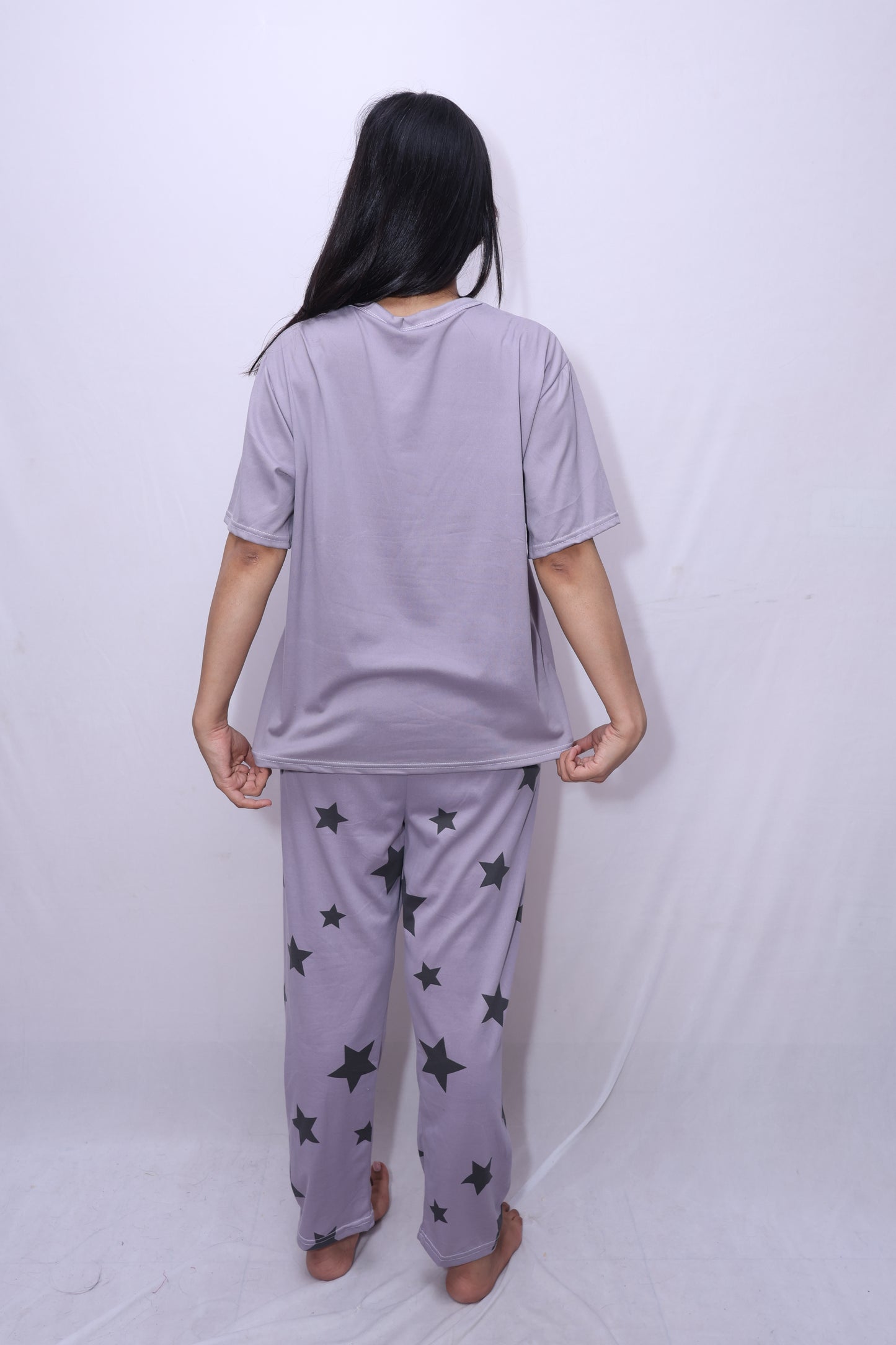 Lilac Koala Printed Nightsuit Set